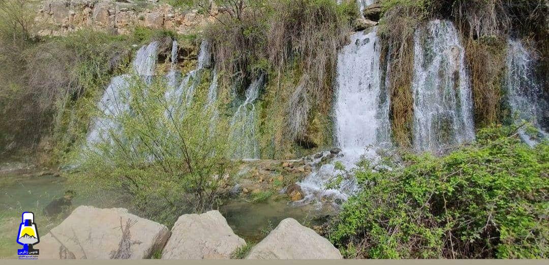 آبشار تنگ آباده جلوه ای از طبیعت زیبای لوداب+عکس
