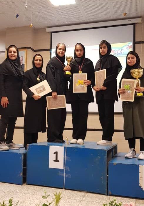 قهرمانی تیم تنیس روی میز فرزانگان گچساران در المپیاد استعداد های درخشان استان ها+تصاویر