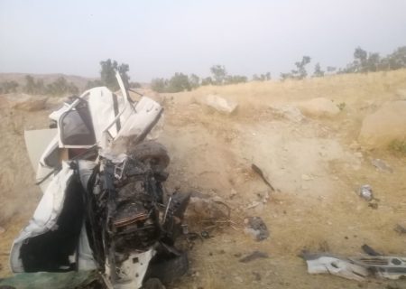 ۱ فوتی و ۶ مصدوم در تصادف دو خودرو در کمربندی گچساران