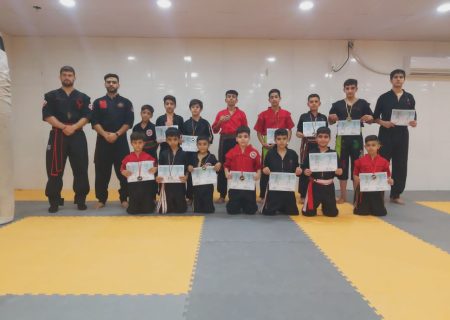 نونهالان و نوجوانان هیأت کونگ فو و هنرهای رزمی  گچساران در مسابقات استانی خوش درخشیدند