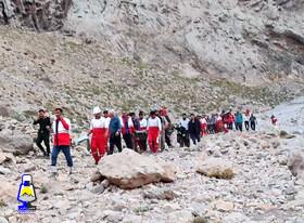 ۲ کشته و یک مجروح در پی ریزش یخچال طبیعی در گردنه بیژن کوه دنا