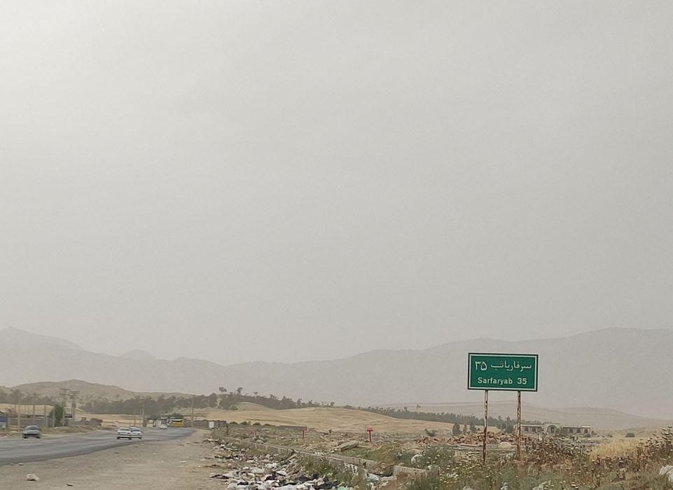 دهدشت در محاصره زباله ها+تصاویر