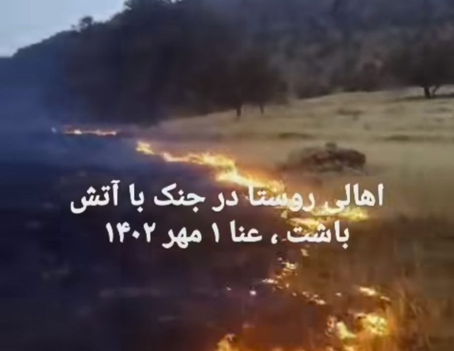 آتش سوزی مزارع و جنگلهای شهرستان باشت مهار شد/قدردانی مدیرکل سابق بحران استانداری کهگیلویه و بویراحمد از مردم و مسولان