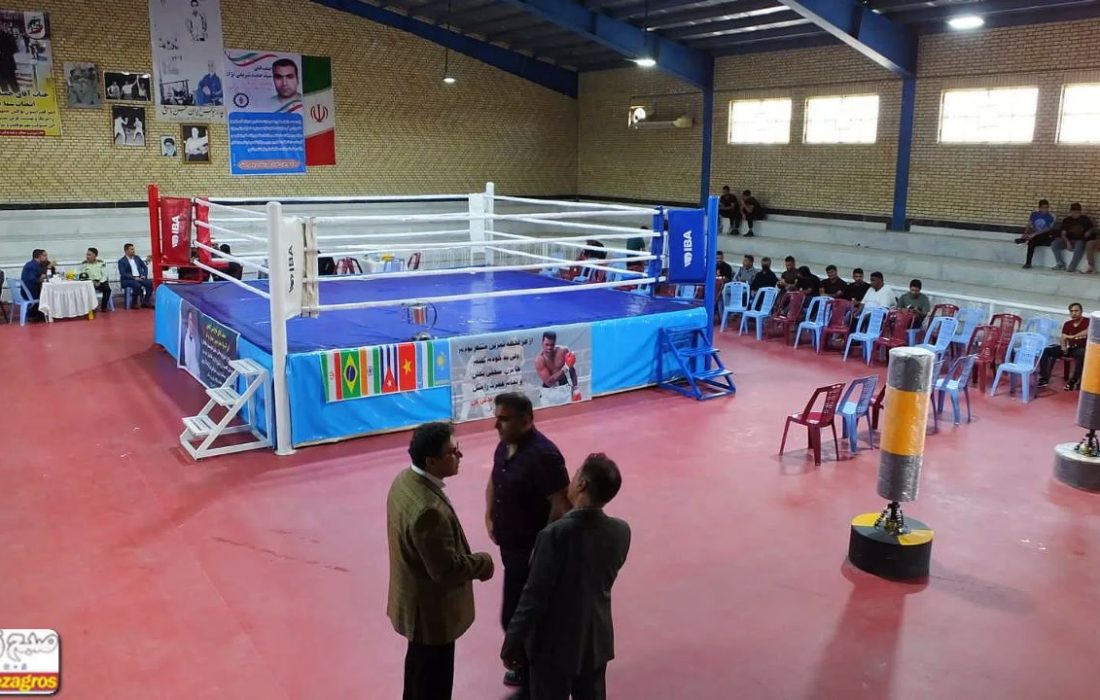 خون تازه در رگ‌های «بوکس» گچساران+ تصاویر