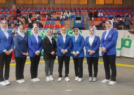 قضاوت بانوان کهگیلویه و بویراحمدی در مسابقات تکواندو لیگ دسته یک کشوری پومسه