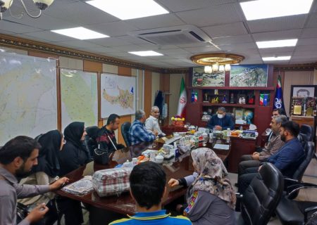 تقدیر انجمن نابینایان گچسارانی از مدیرعامل نفت و گاز گچساران+تصاویر