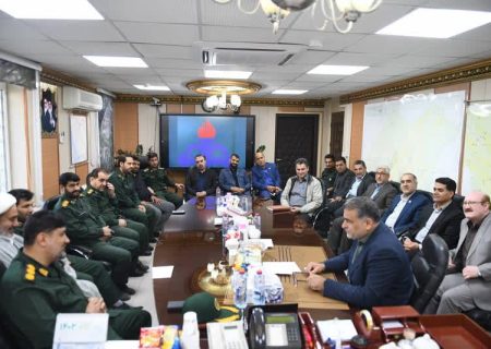 تقدیر فرمانده سپاه گچساران از مدیر عامل شرکت بهره برداری نفت و گاز گچساران