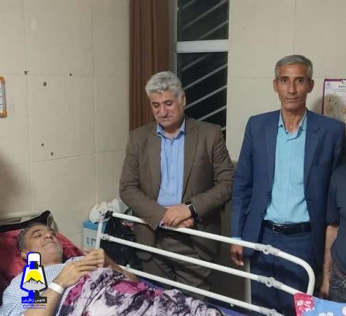 اجلاسیه شهدا و عیادت جانباز