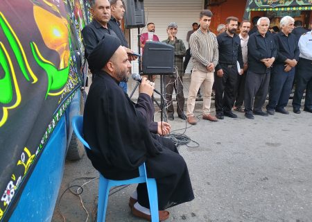 بازار چرام در سوگ سالار شهیدان
