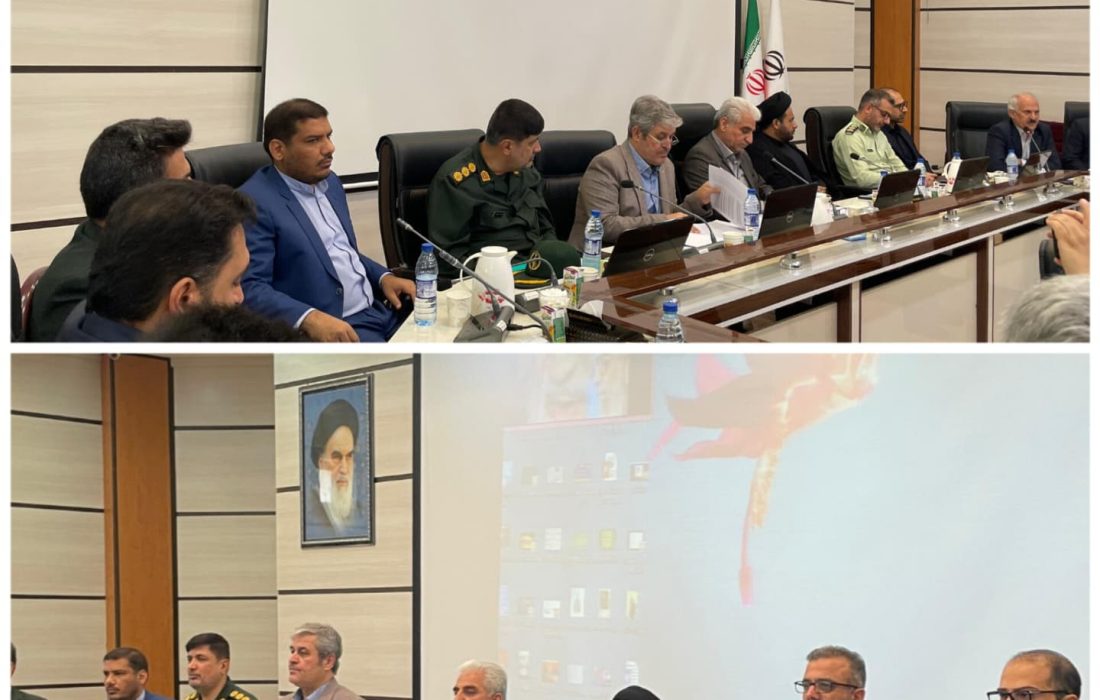 توصیه ها و تذکرات تاج گردون در جلسه شورای برنامه ریزی گچساران