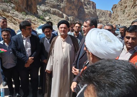 حضور حاج محمد موحد در پروژه های شهرستان چرام
