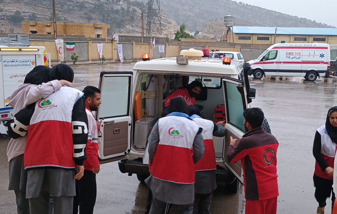 مانور ایمنی مقابل زلزله در چرام