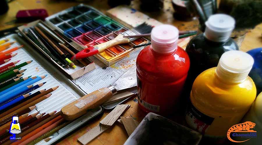 بررسی تفاوت های  رنگ اکریلیک با رنگ روغنی