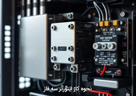 نحوه عملکرد اینورتر سه فاز