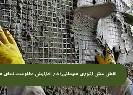 نقش مش (توری سیمانی) در افزایش مقاومت نمای سیمانی