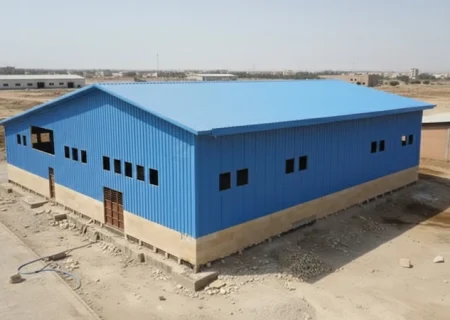 نحوه پوشش سوله با ساندویچ پانل + مراحل کامل اجرا