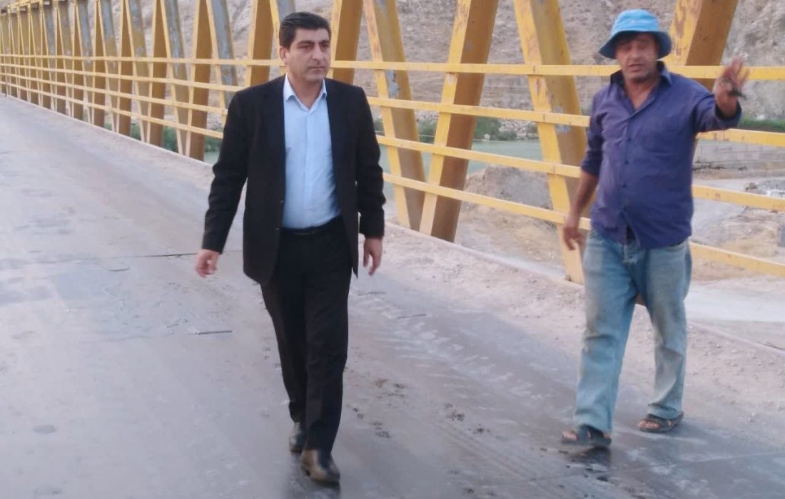 آغاز عملیات اجرایی تعمیرات اساسی پل بزرگ اتصال شهرستانهای لنده و کهگیلویه