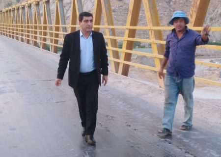 آغاز عملیات اجرایی تعمیرات اساسی پل بزرگ اتصال شهرستانهای لنده و کهگیلویه